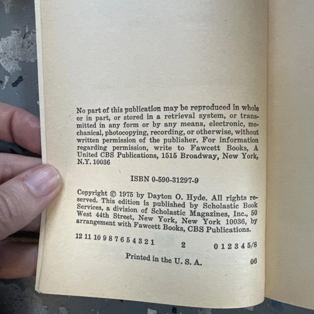 Strange companion: A story of survival Dayton O Hyde